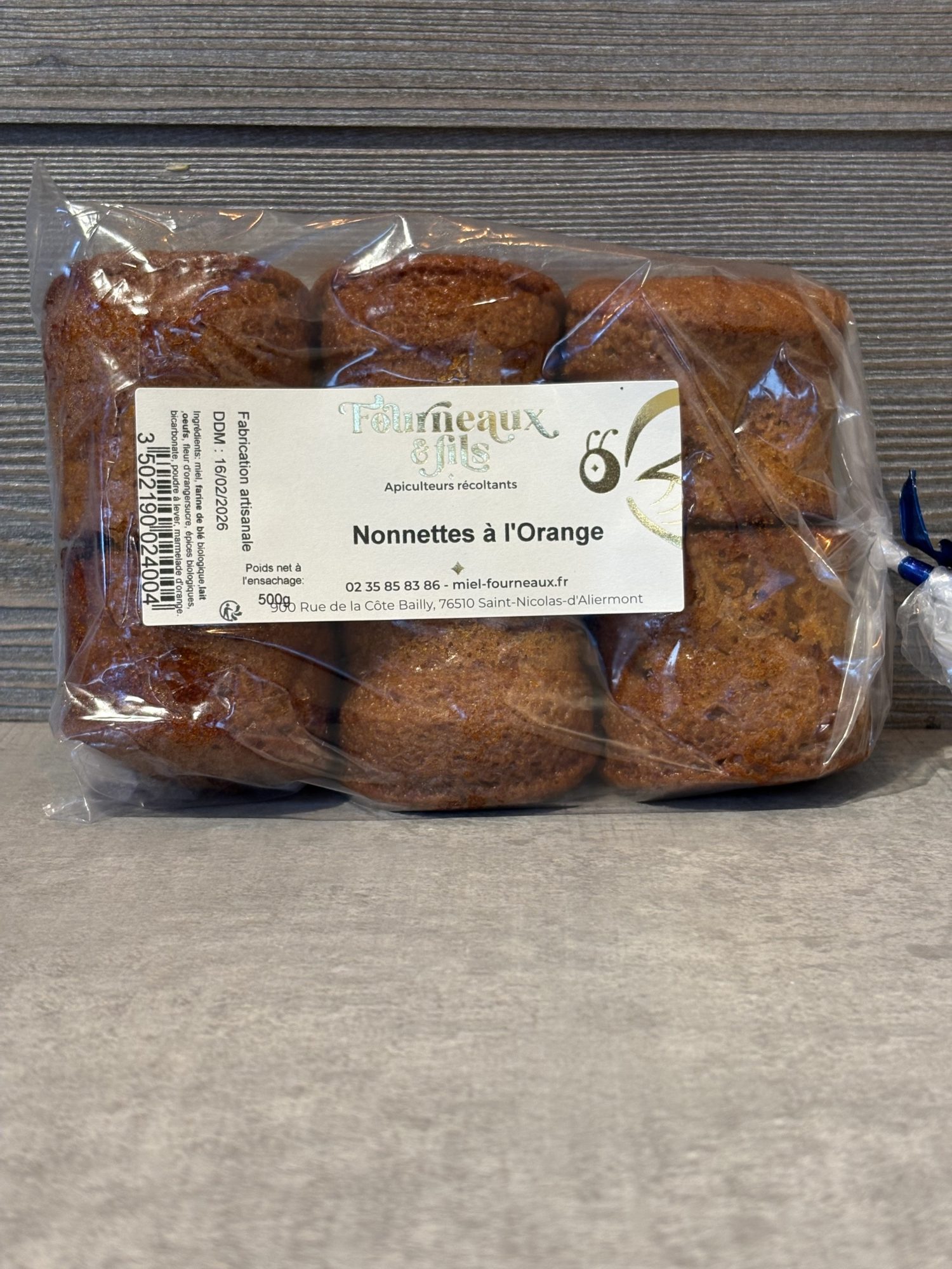 Nonnettes à l'orange